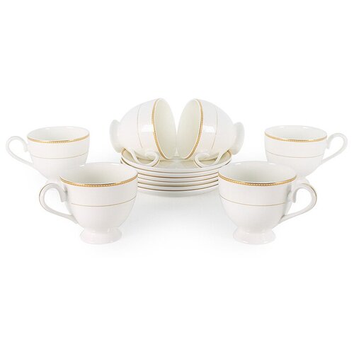 Набор чайных пар Грация на 6 персон