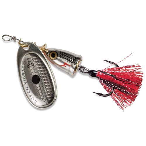 Блесна для рыбалки вертушка Blue Fox Vibrax Fox Tail 4 SSDX 10 гр / блесна на щуку летняя