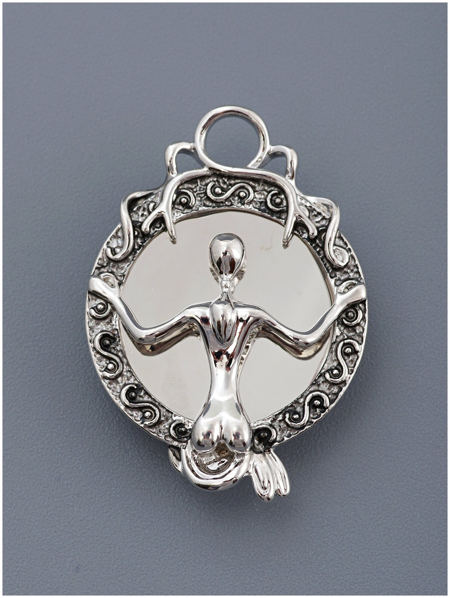 Брошь ЖемАрт, серебристый — фото 1