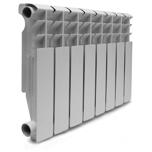 Радиатор биметаллический Konner 500/80 Белый 8 секций