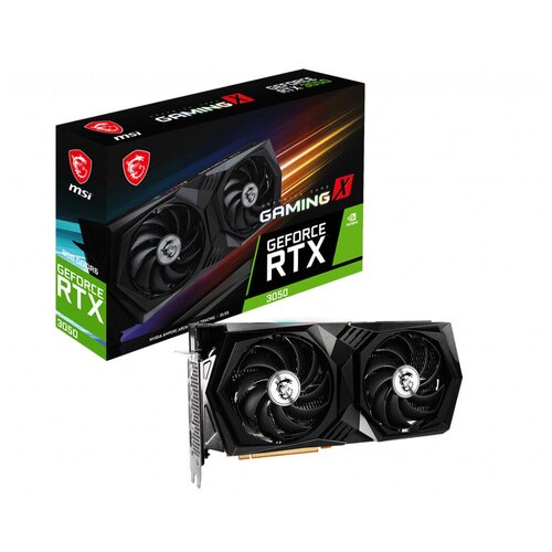 Видеокарта MSI GeForce RTX 3050 8 ГБ RTX3050 GAMING X 3193900₽