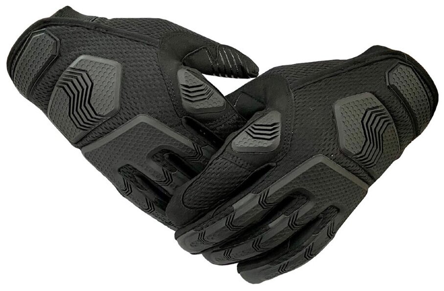 Тактические перчатки черные, XL