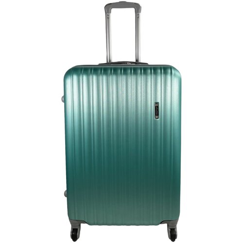 фото Чемодан – большой (размер l) 95 л, 73x48x27 см, цвет аквамарин ananda