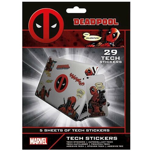 Сувенир Pyramid Deadpool: Merc With A Mouth (29шт)