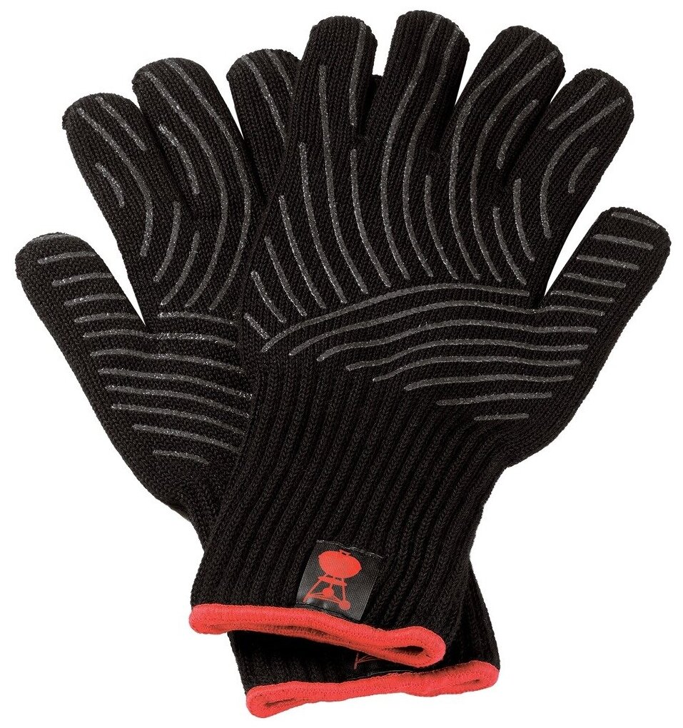 Перчатки Weber BBQ Mitt Black Размер (L/XL) - фотография № 7