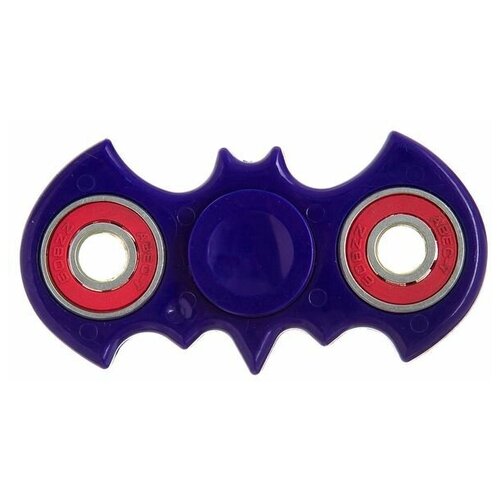 Спиннер пластик бэтмен голубой Batman Fidget Spinner- blue Color PACK 9х9х1,1 см