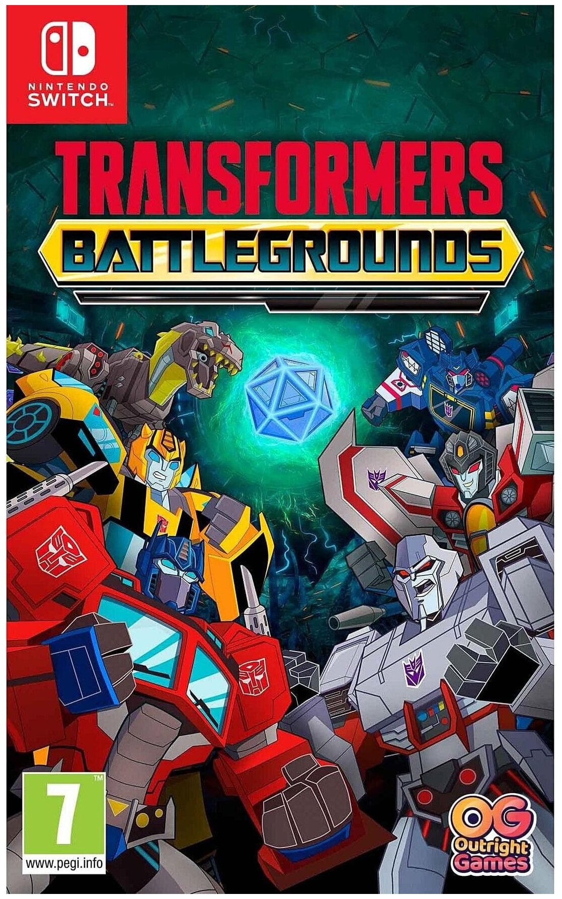 Игра Transformers: Battlegrounds (Nintendo Switch русская версия)