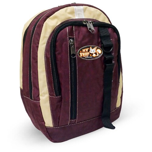 Рюкзак детский ИП Кошлаков В.В. 0018 бордовый