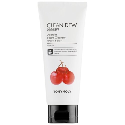 Пенка для умывания Ацерола Tony Moly Clean Dew Acerola Foam Cleanser 180ml