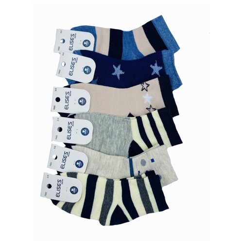 фото Носки детские elese's sekret 6 пар размер 3-5 лет