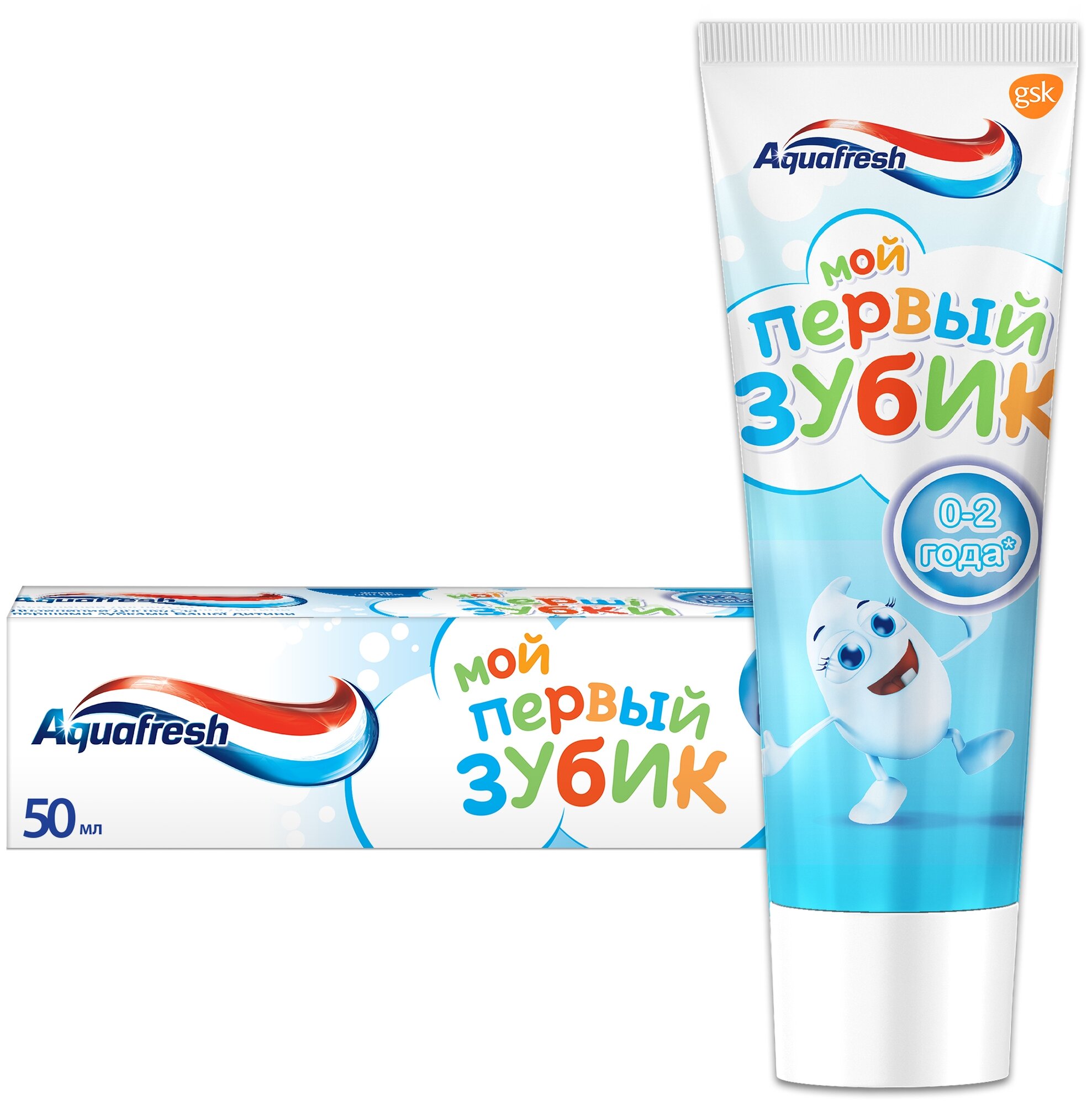 Зубная паста Aquafresh Мой первый зубик от 0 до 2 лет, 50 мл