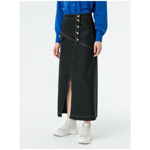 Юбка джинсовая миди