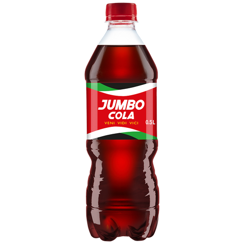 Напиток газированный Jumbo Cola ПЭТ, 0.5 л, пластиковая бутылка, 12 шт.