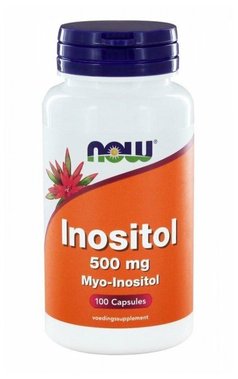 Inositol вег. капс., 500 мг, 100 мл, 100 шт.