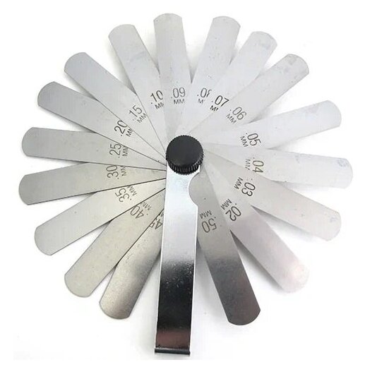 Набор измерительных щупов орион НПП 002-050 мм 17 щупов 75 мм