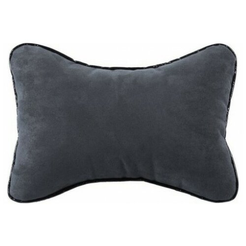 Подушка косточка на подголовник в автомобиль, AvtoTink, 31006 Цвет: Серый