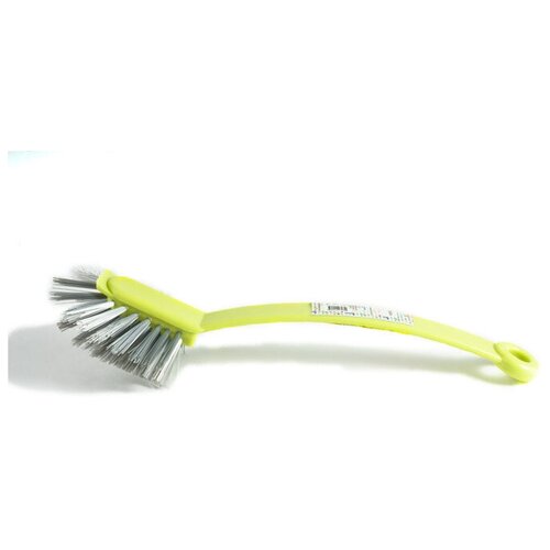 Щетка для мытья посуды с длинной ручкой 28 см пластиковая