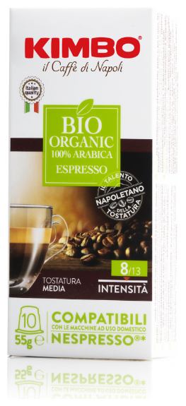 Капсулы KIMBO Bio 10шт (система Nespresso) - фотография № 2