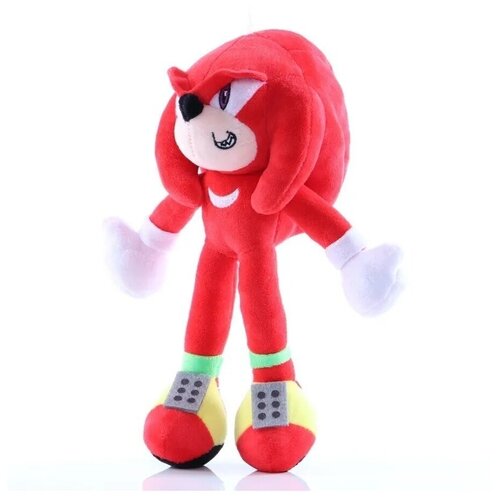 фото Мягкая игрушка sonic knuckles the echidna (ехидна наклз, соник) - 40 см bs toys