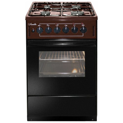 Плита газоэлектрическая Лысьва ЭГ 401 BK brown 1844400₽