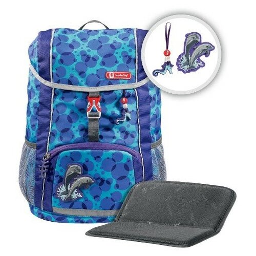 Ранец с ортопедической спинкой Step by Step, рюкзак для школы, для мальчиков и девочек