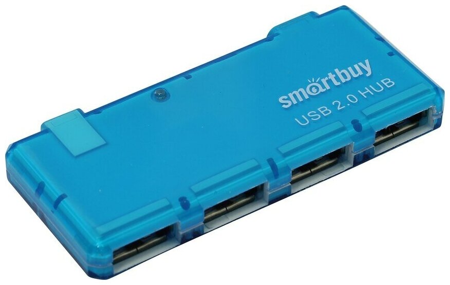 A USB Hub SBHA-6110-B, Blue, 4 порта, SmartBuy