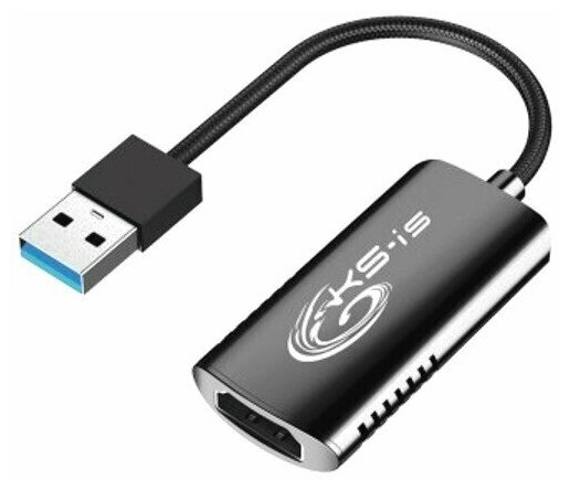 Видео адаптер HDMI на USB3.0 KS-489 для записи видеосигнала