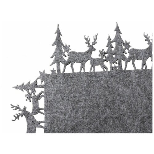 Дорожка для стола Монтана фетр 35х100 см разные модели Boltze 2304₽