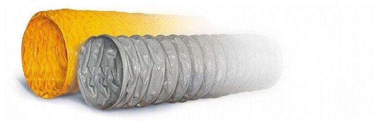 Воздуховод Tex PVC-F 300 d140мм (1м) из Полиэфирной ткани с пропиткой ПВХ - фотография № 1