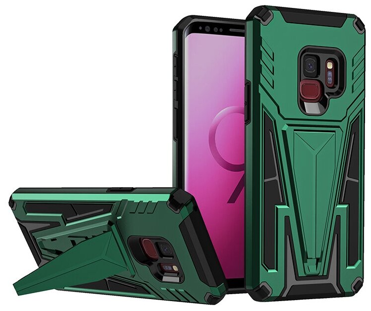 Чехол Rack Case для Samsung Galaxy S9 зеленый