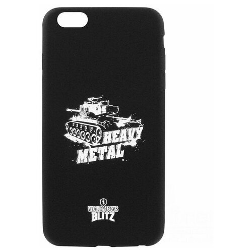 Накладка на Iphone 6/6S Plus BLITZ HEAVY METAL 1 чехол накладка krutoff soft case игра в кальмара персонал для iphone 6 plus 6s plus черный