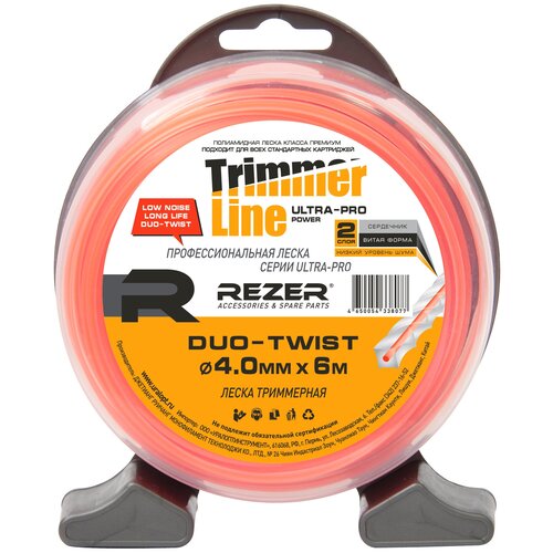 Леска Ultra-pro DUO-TWIST 4.0мм6м Rezer