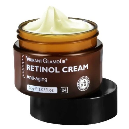 VIBRANT GLAMOUR Крем для лица с ретинолом против старения. VIBRANT GLAMOUR Retinol Face Cream Anti-Aging