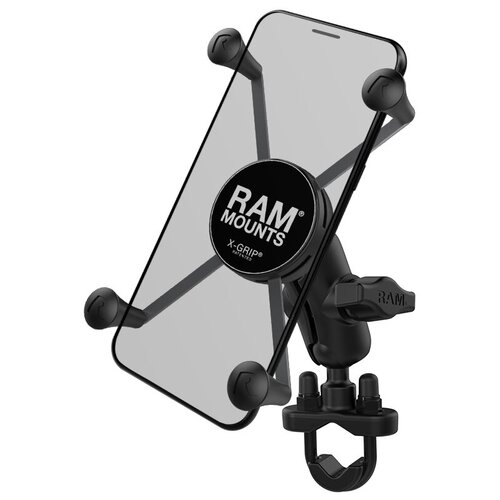 RAM-B-149Z-A-UN10U Мото крепление RAM X-GRIP для больших смартфонов. Муфта 60 мм