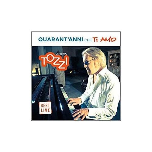 Компакт-Диски, Momy Records, UMBERTO TOZZI - Quarant’Anni Che Ti Amo (2CD) юбка stella di mare dress 311 13 коралловый 44