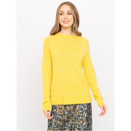 фото Свитер женский, gerry weber, 871015-35703-40212, желтый, размер - 38
