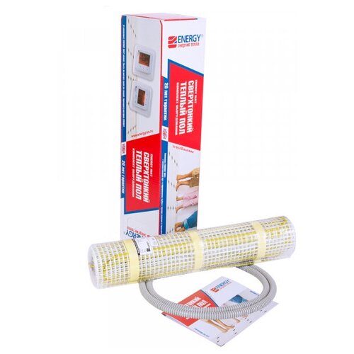 Теплый пол ENERGY Mat 760 мкв - 1210 Вт 27550₽