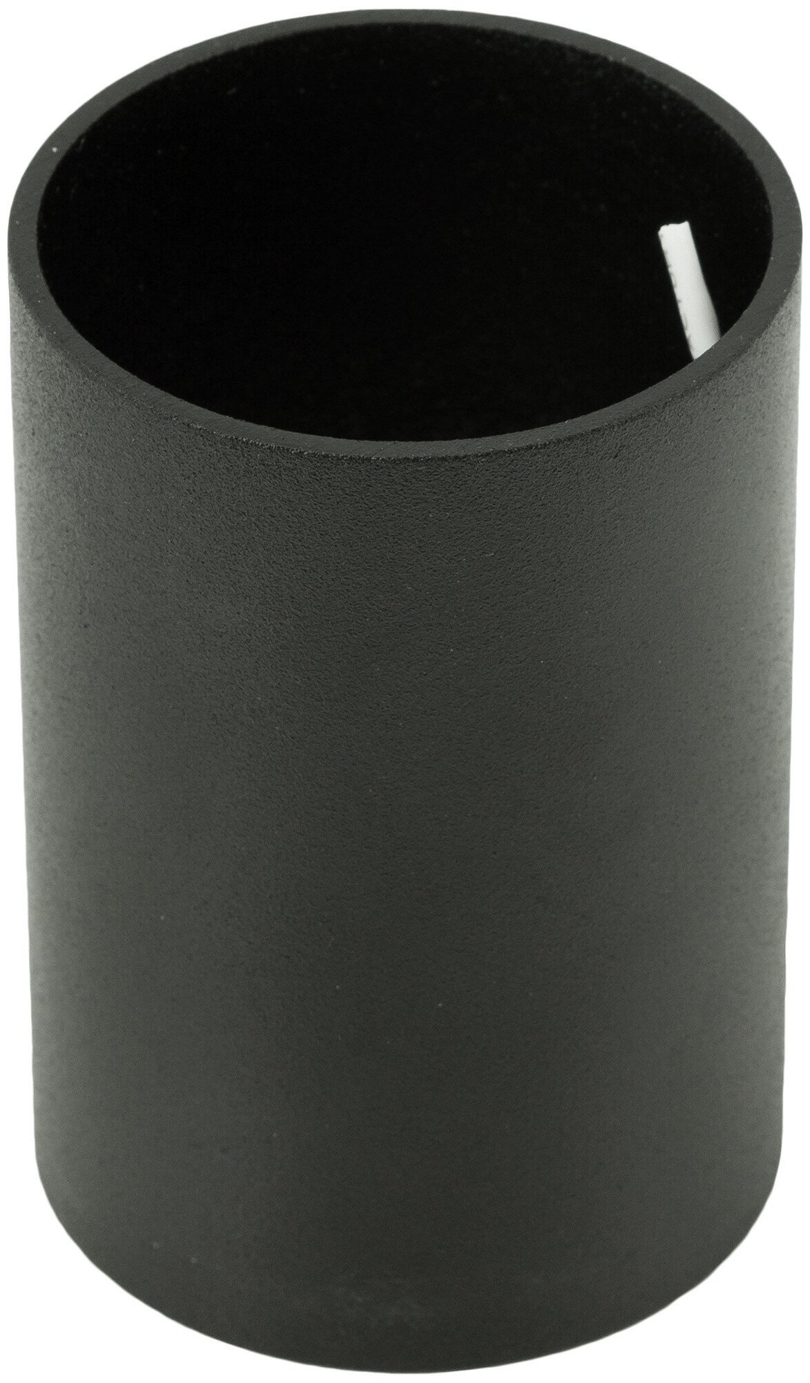 Светильник накладной цилиндрический GU10 8 см цвет чёрный - фотография № 3