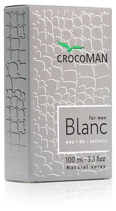Туалетная вода мужская Croco Man Blanc, 100 мл - фото №3