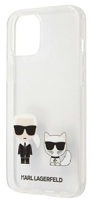 Чехол Karl Lagerfeld (KLHCP12MCKTR) для iPhone 12/12 Pro (Transparent) - фото №3