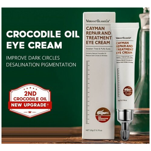 VIBRANT GLAMOUR Восстанавливающий и лечебный крем для глаз 20 г. VIBRANT GLAMOUR Cayman repair and treatment eye Cream 20g