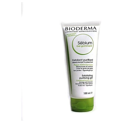 BIODERMA себиум гуммирующий гель, 100 мл