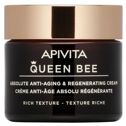 Apivita Крем Queen Bee Absolute Anti-aging & Regenerating Cream Rich Texture, 50 мл