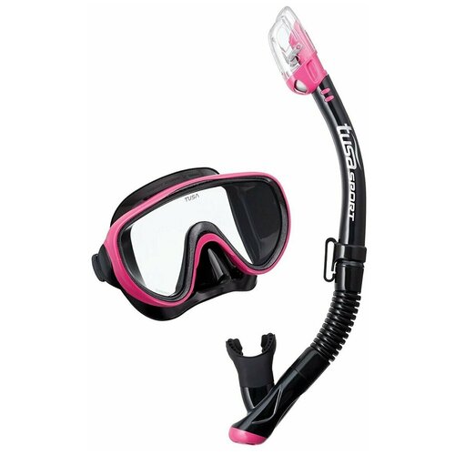 Комплект для плавания TUSA Sport Black Series UCR1625QB HP (маска+трубка) комплект tusa ucr1625qb black series цвет розовый