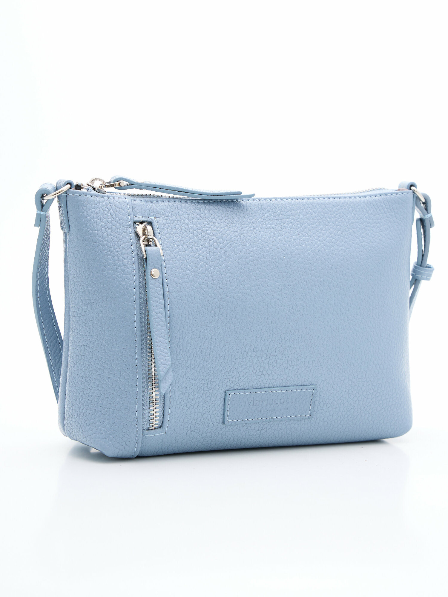 фото Женская кожаная сумка через плечо кросс-боди Franchesco Mariscotti, натуральная кожа