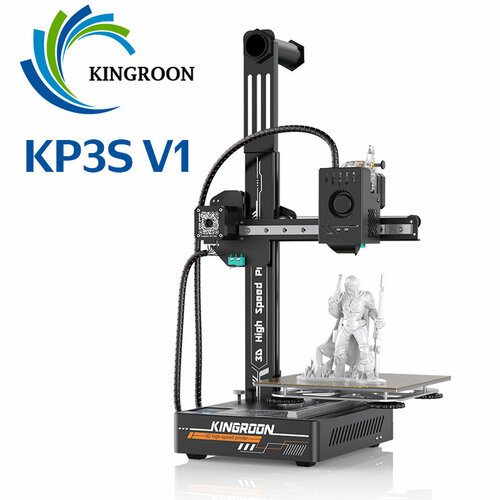 2024 новый 3D-принтер KINGROON KP3S V1 с высокоскоростной печатью Суперэкономично