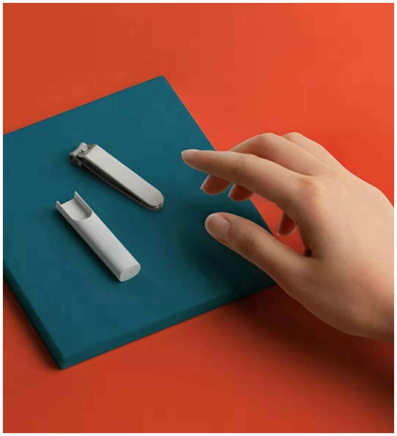 Книпсер для ногтей Xiaomi Mijia Clipper Toenail, серебристый — фото 1
