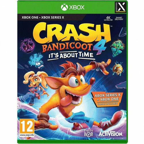 Игра Crash Bandicoot 4 Its About Time Это Вопрос Времени для Xbox One Xbox Series X Русские субтитры 5540₽