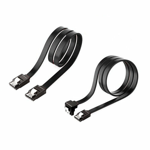 Кабель SATA MSI 6Gb/s 45см комплект 2 шт. угловой + прямой K51-0200031-E06