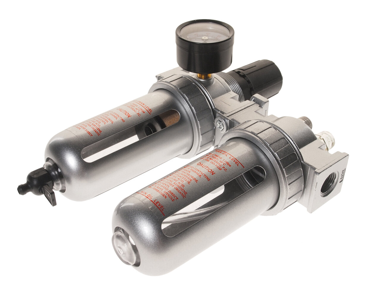 JTC Блок подготовки воздуха (лубрикатор, осушитель) 3/8" пластик. переключ. 150 PSI 2500 л/мин. 125 м JTC-JW0889-803